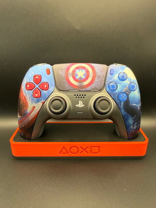 Custom PS5 Controller – Captain America Edition